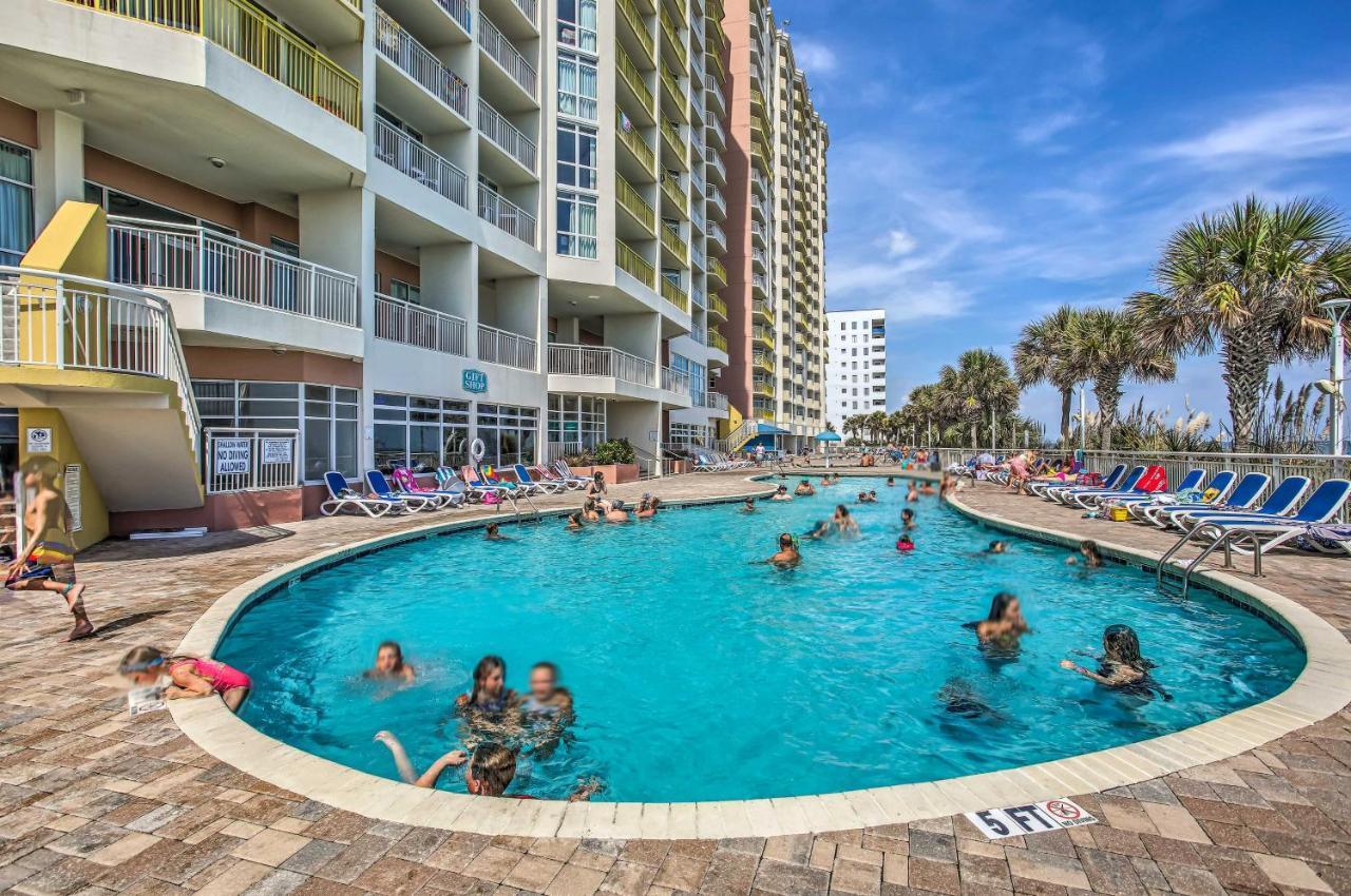 Oceanfront North Myrtle Beach Gem Pools Access! Luaran gambar