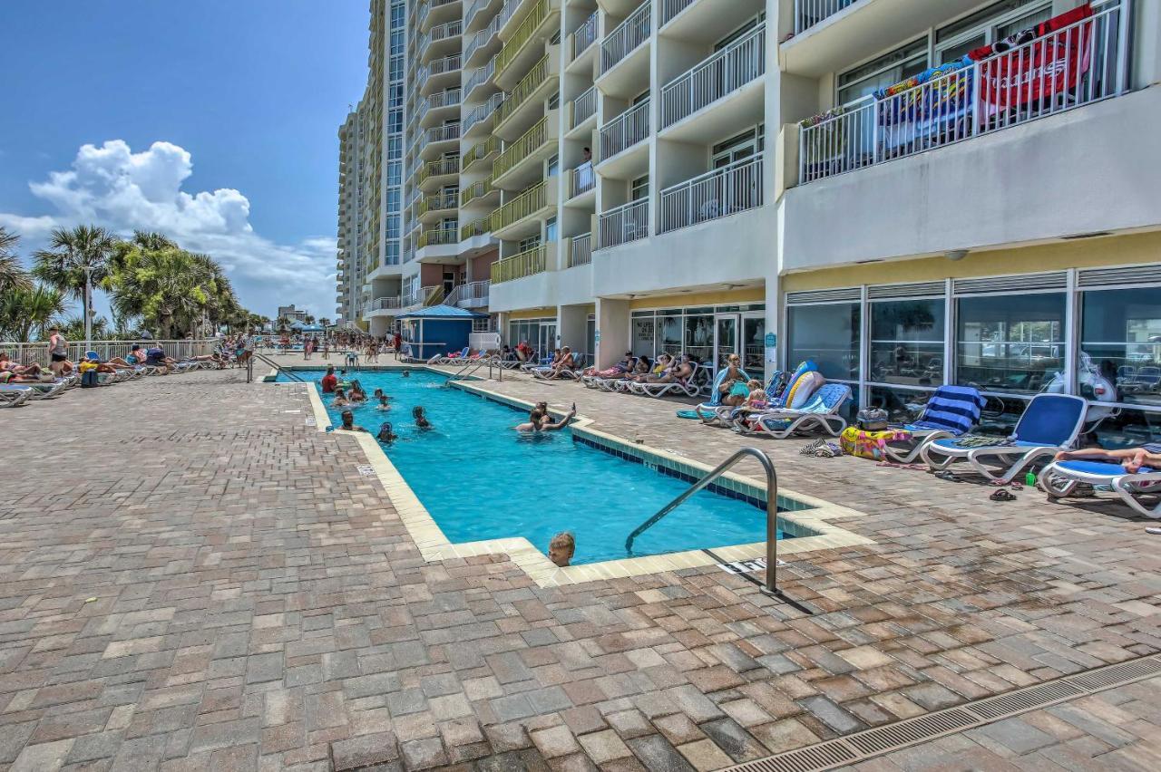Oceanfront North Myrtle Beach Gem Pools Access! Luaran gambar