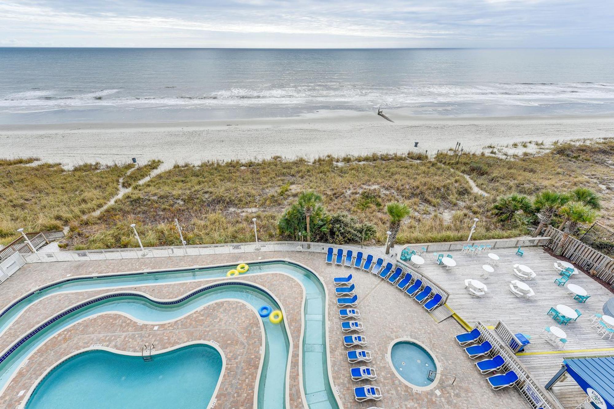 Oceanfront North Myrtle Beach Gem Pools Access! Luaran gambar